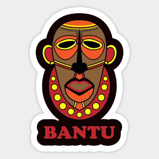 Bantu Sticker by 99 Zulu